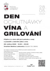 Den ochutnávky vína a grilování