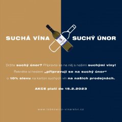 AKCE: Suchá vína x suchý únor